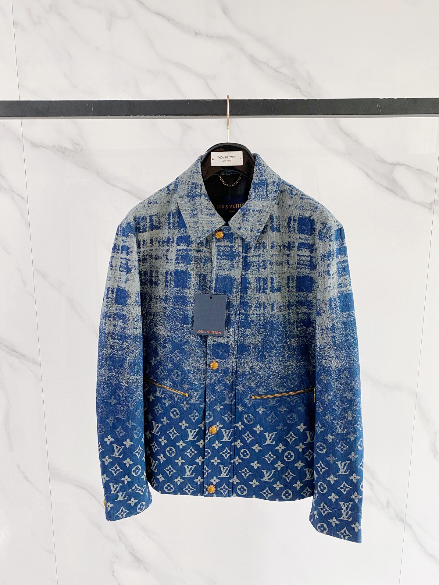 کت جین مردانه برند Louis Vuitton
