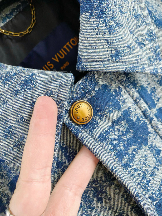 کت جین مردانه برند Louis Vuitton