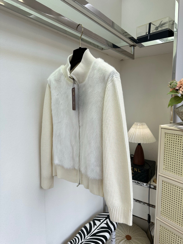 ژاکت زنانه پوست سمور وارداتی برند Loro Piana