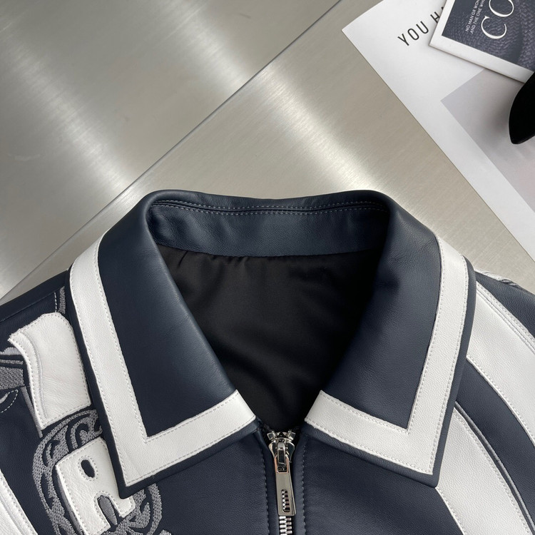کاپشن چرم برند Hermes