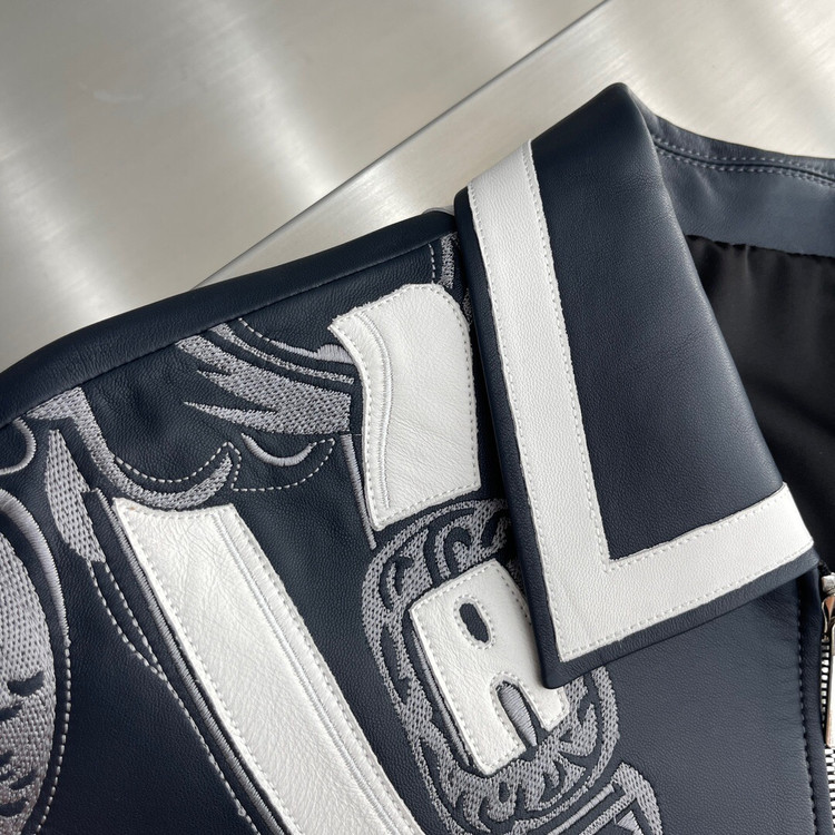 کاپشن چرم برند Hermes