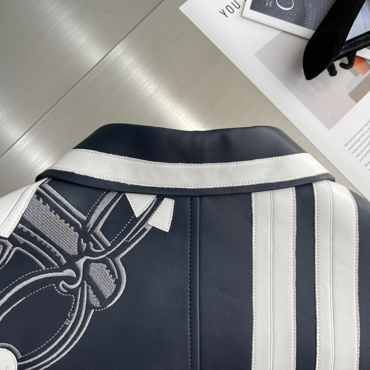 کاپشن چرم برند Hermes