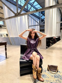 جلیقه چرم زنانه برند Alexander McQueen