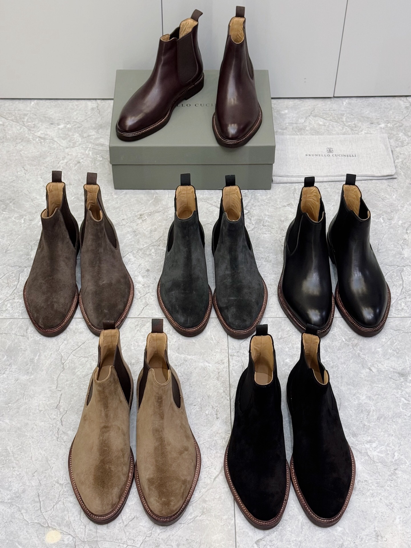 بوت مردانه برند Brunello Cucinelli
