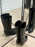 بوت چرم زنانه برند Chanel