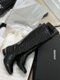 بوت چرم زنانه برند Chanel