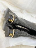بوت چرم زنانه برند Chanel