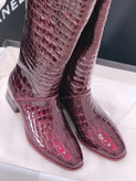 بوت چرم زنانه برند Chanel