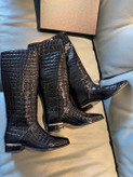 بوت چرم زنانه برند Chanel