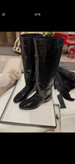 بوت چرم زنانه برند Chanel