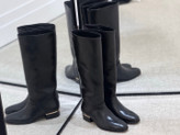بوت چرم زنانه برند Chanel